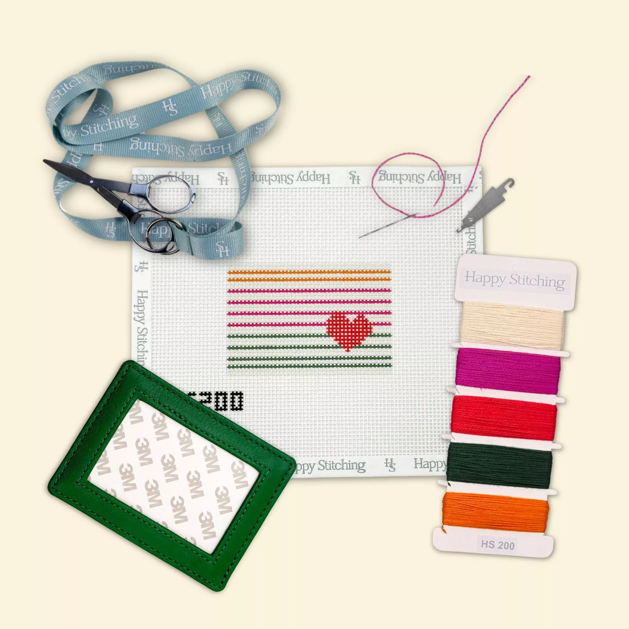 "Card Keeper" Happy Stitching All-In-One Card Wallet Kit