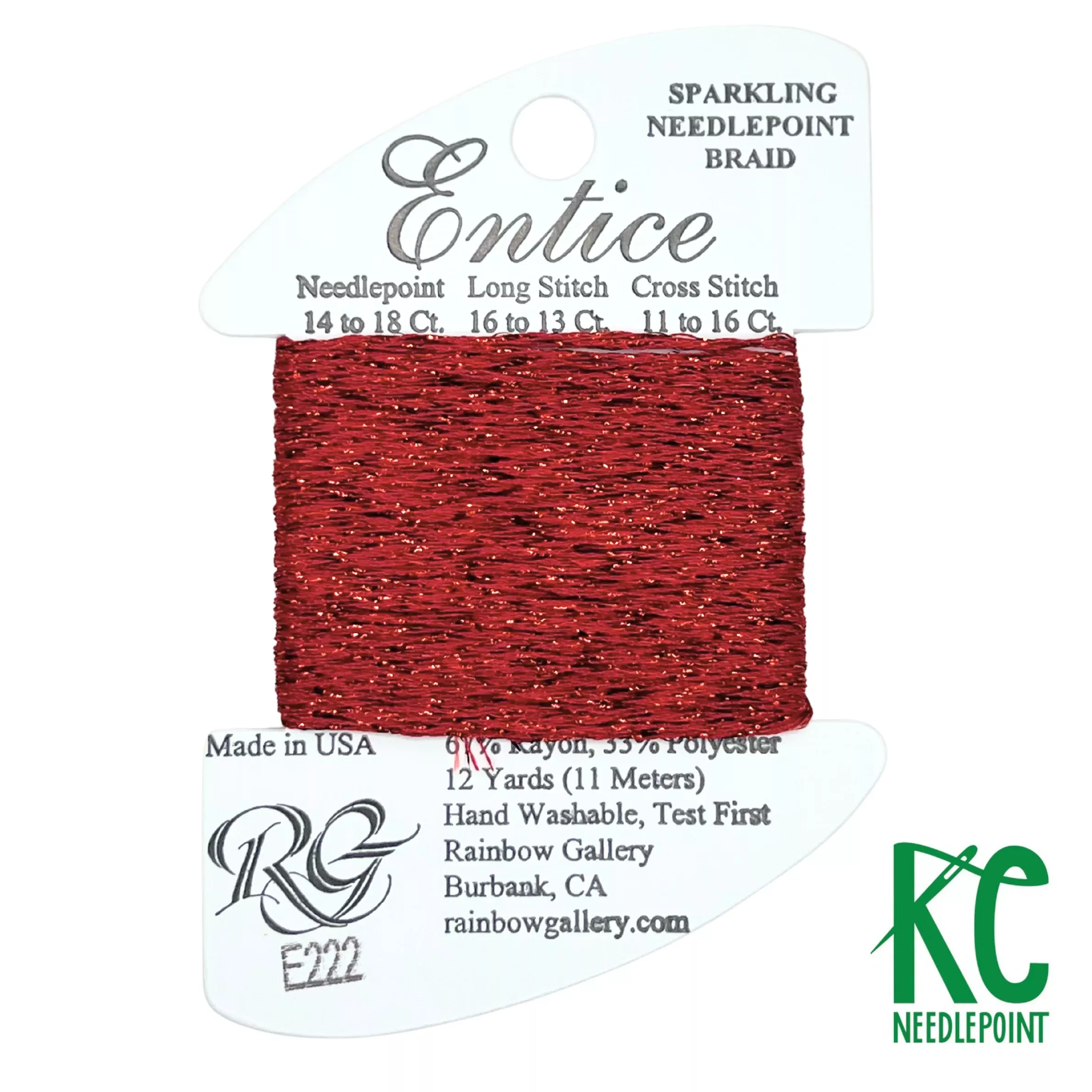 Entice E222 Ruby Slippers