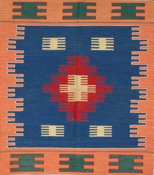 An Oushak Rug or Wallhanging