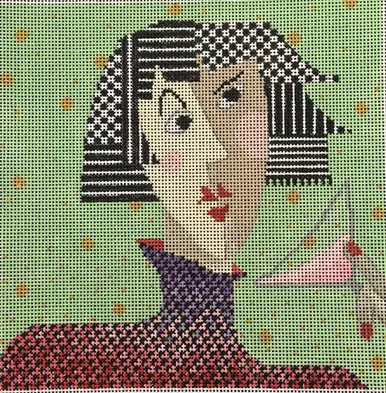 PM476 The Tip 8 1/4" x 8 1/4" 13 Mesh Penny MacLeod The Collection Designs